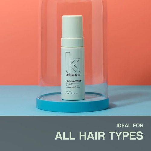 KEVIN.MURPHY Heated.Defense - Heat Protection Spray for All Hair Types - Leave-In Foam - 150 mL / 5.1 fl oz