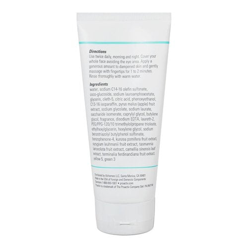 Proactiv Daily Foaming Cleanser for Acne-Prone Skin, Oil & Makeup Remover, Brightening Face Wash, Paraben-Free, Targets Post-Acne Dark Marks, 6 Fl Oz