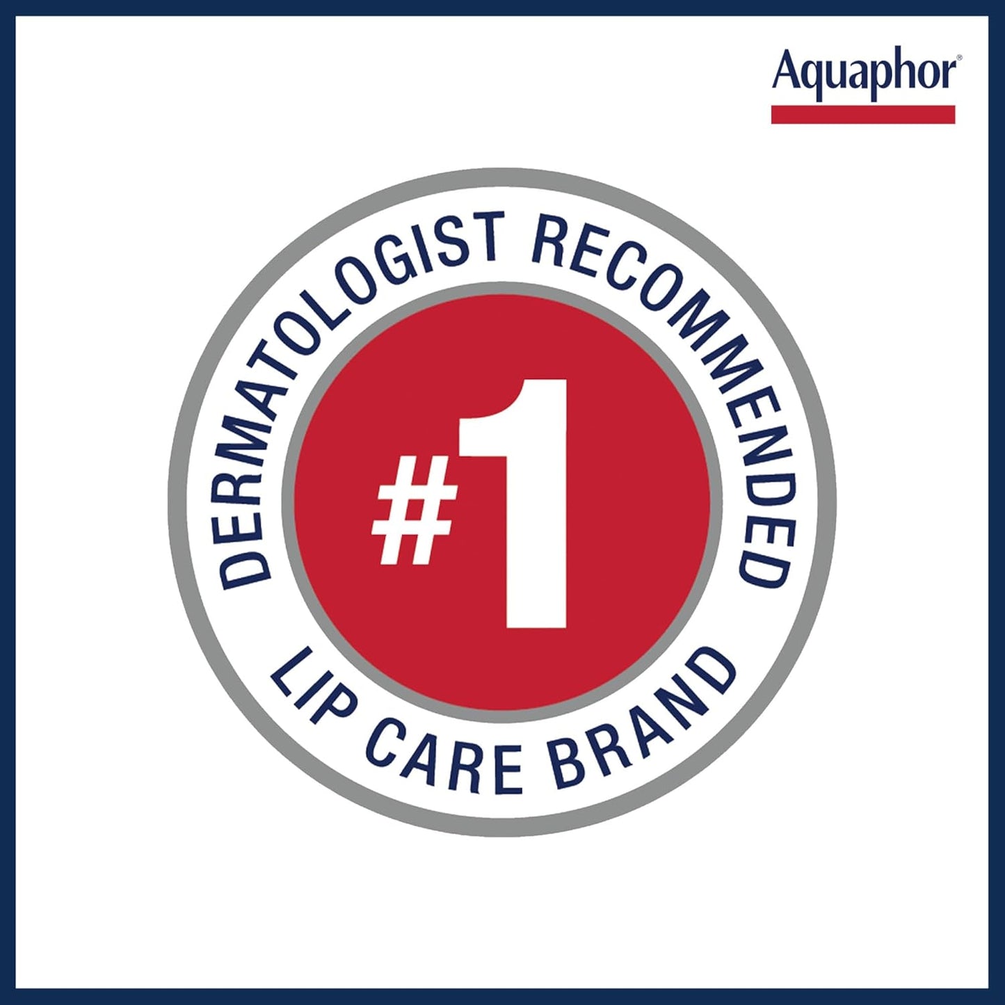 Aquaphor Lip Protectant & Sunscreen Ointment - Broad Spectrum SPF 30 - Soothes Chapped Lips - 0.35 fl. oz. Tube