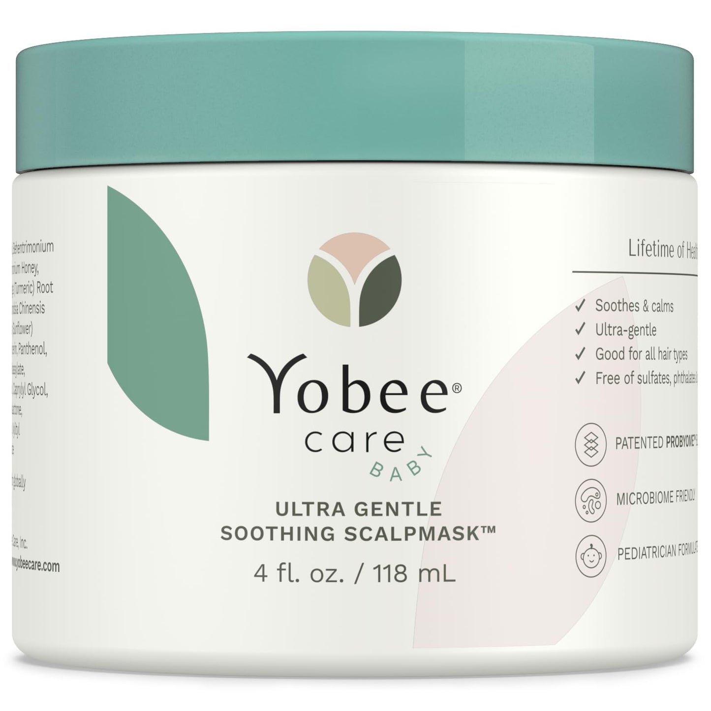 Yobee Ultra Gentle Soothing Scalp Masks, Scalp & Hair Mask Care for Babies, Kids, Teens, Adults