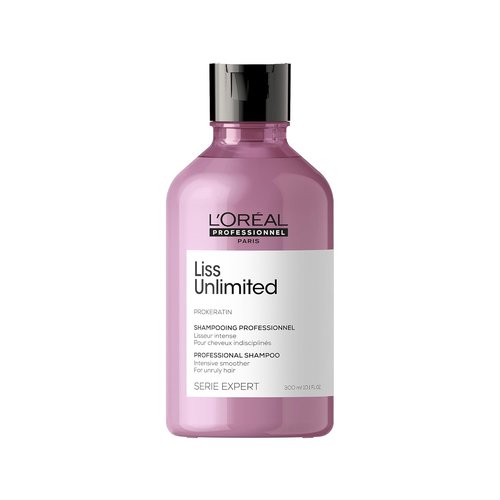 L'Oreal Professionnel Liss Unlimited Shampoo - Long-Lasting Frizz Control & Humidity Protection with Prokeratin