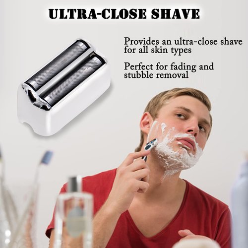 BaBylissPRO Replacement Foil & Cutters - Compatible with FXFS2 & FXFS2G Double Foil Shaver | Silver