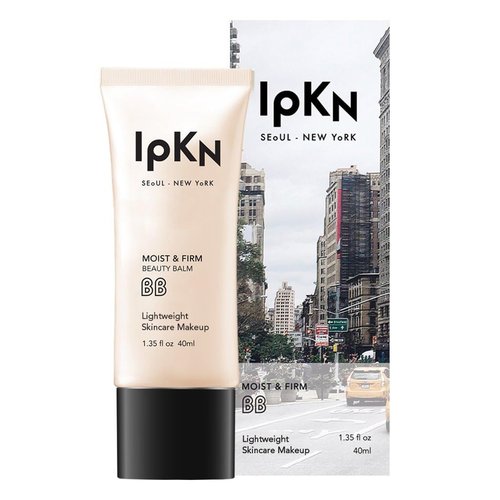 IPKN Moist & Firm BB Cream - Lightweight Foundation with Buildable Coverage | 40ml (1.35 fl. oz.) for All Skin Types