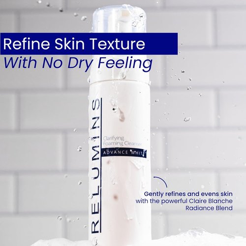 Relumins Advance Clarifying Foaming Cleanser - Gentle Facial Cleanser for Sensitive Skin | Non-Drying Formula, 200ml