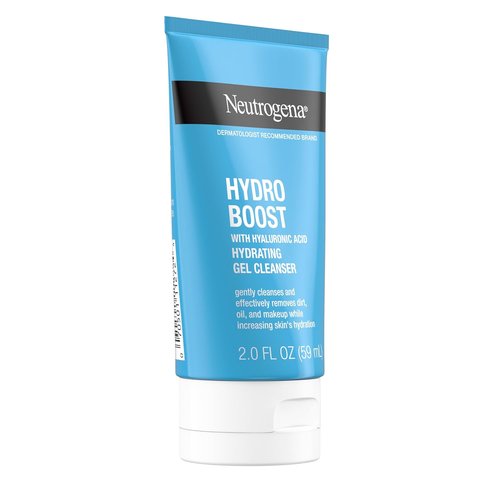 Neutrogena Hydro Boost Face Wash - Hydrating Gel Cleanser with Hyaluronic Acid | 2 fl. oz, 24 Pack