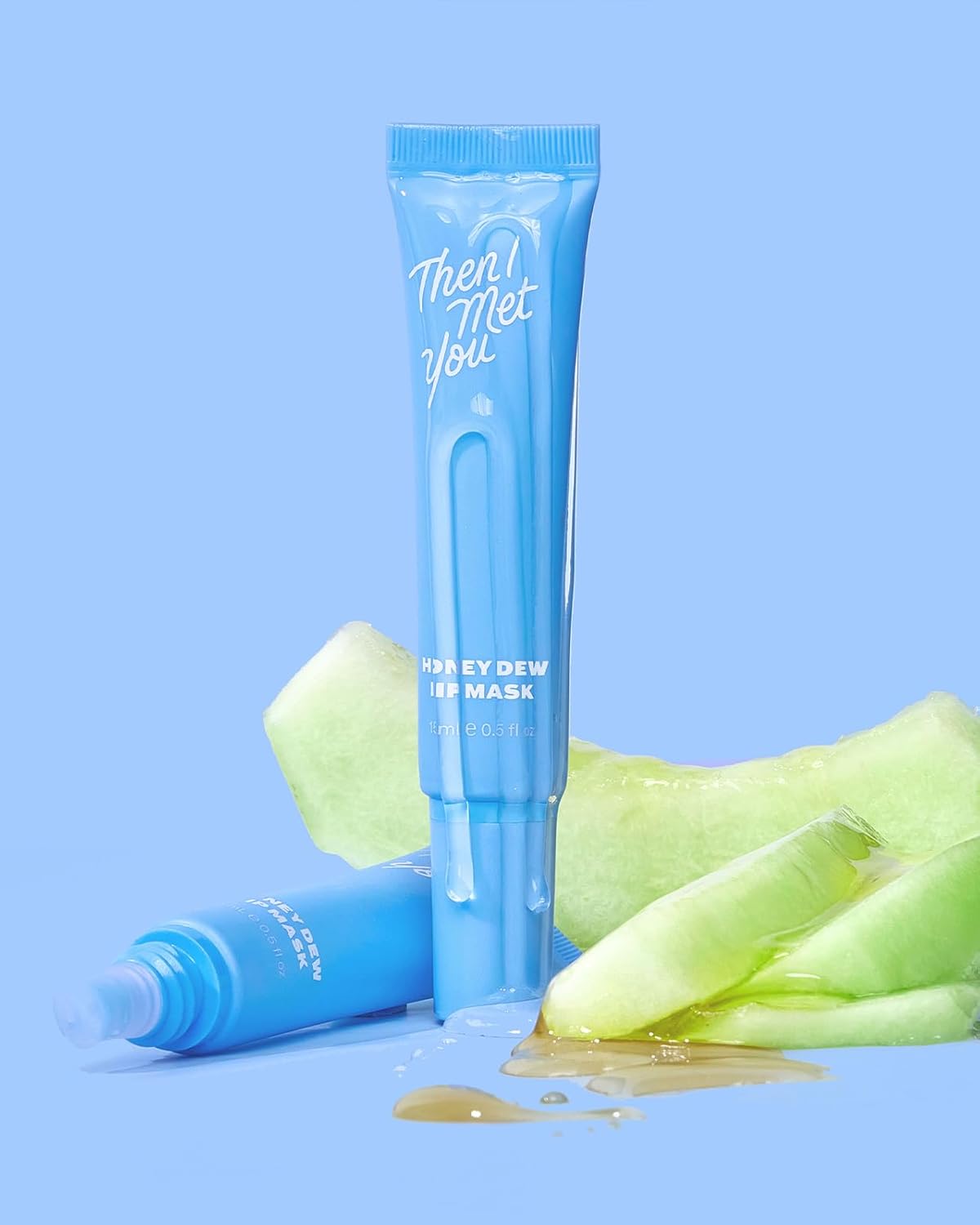 Then I Met You Honey Dew Lip Mask - Nourishing & Moisturizing Exfoliating Balm with Honeydew & Squalane | 0.5 oz