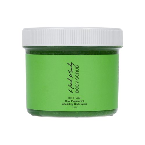 Head Kandy Exfoliating Body Scrub - Cool Peppermint Effect | Gentle 13.5 oz Body Exfoliator