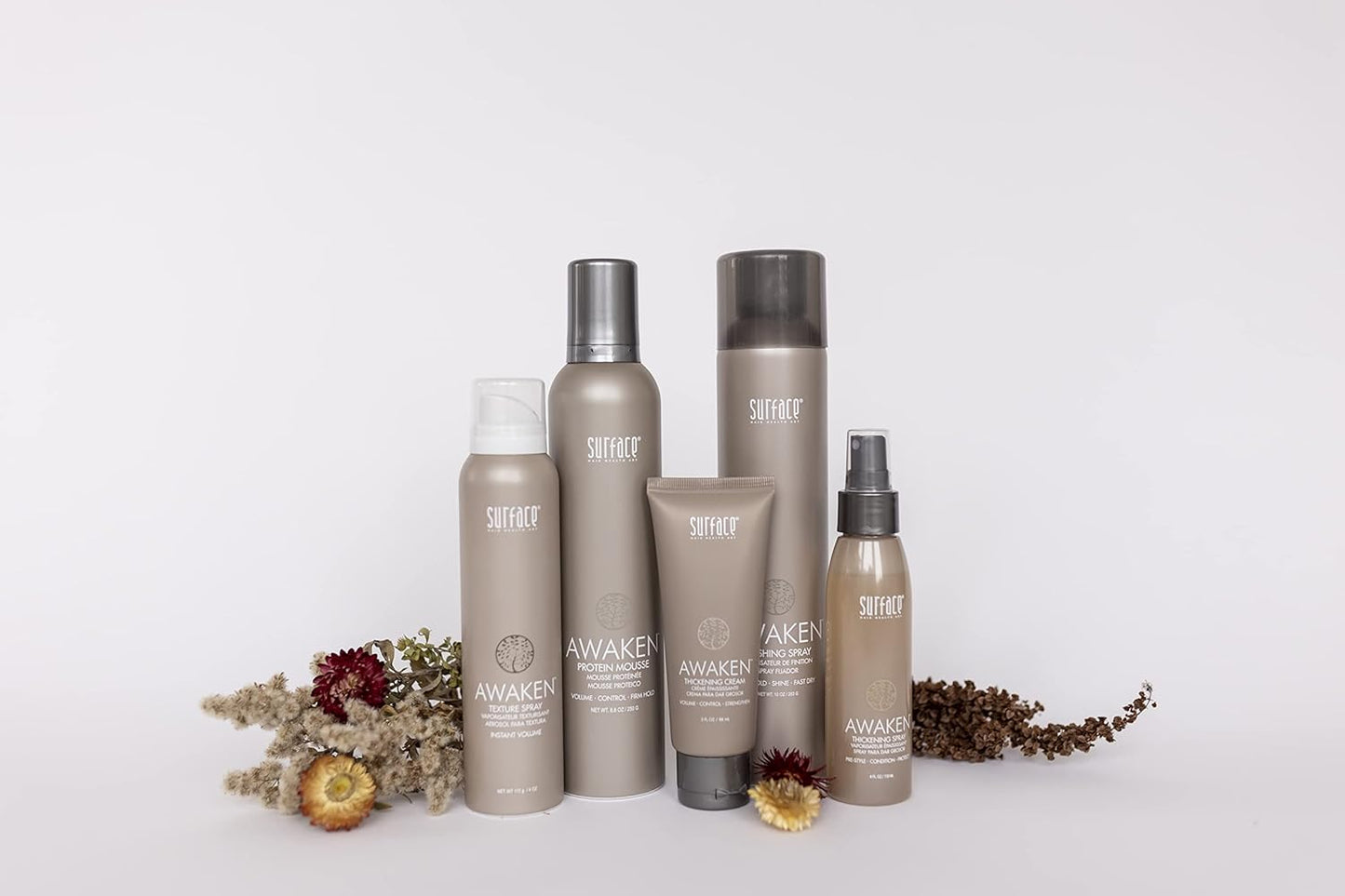 Surface Hair Awaken Mousse - Color Safe Volumizing Hair Mousse for Thickening | 8.8 oz, Sulfate-Free, Paraben-Free