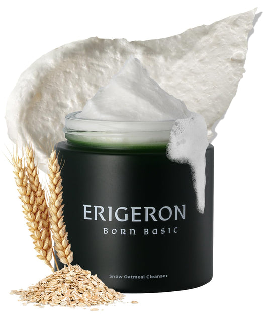Snow Oatmeal Facial Cleansing Balm - Nourishing Cleanser with Rice Water & Greek Yogurt | 3.38 fl. oz.
