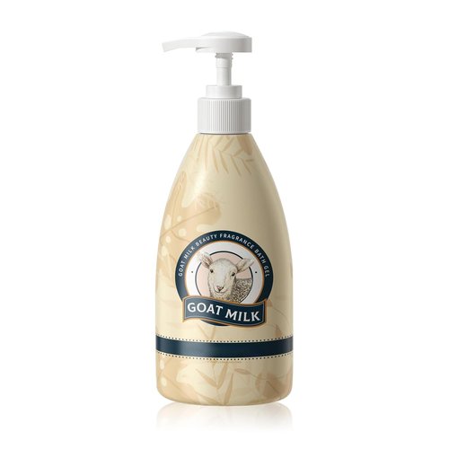 Goat Milk Body Wash - Hydrating Shower Gel for All Skin Types | Nourishing Cleanser, 500 ML