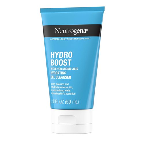 Neutrogena Hydro Boost Face Wash - Hydrating Gel Cleanser with Hyaluronic Acid | 2 fl. oz, 24 Pack