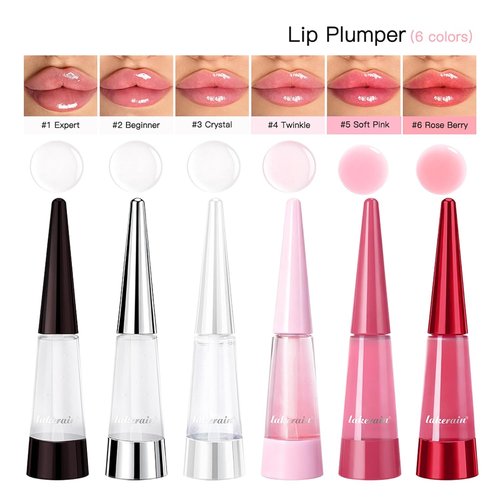 Baisen Diary Plumping Lip Oil - Ultra-Hydrating Glossy Finish for Smooth, Juicy Lips | #5 Soft Pink