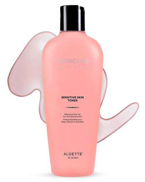 Aloette Sensitive Skin Toner - Gentle Hydrating Facial Toner for Dry & Sensitive Skin | Soothes & Cleanses