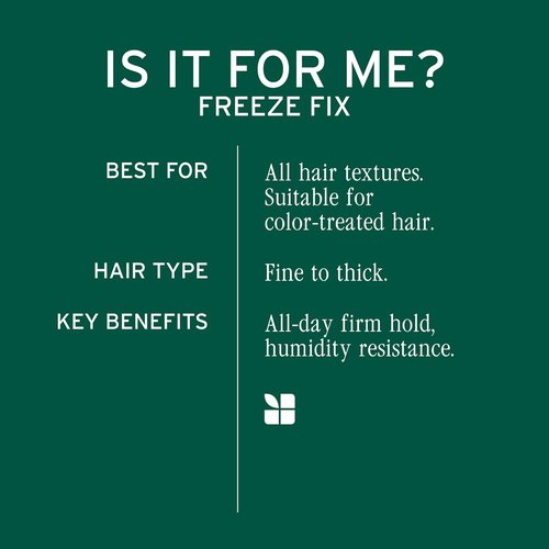 Biolage Freeze Fix Hairspray - Humidity-Resistant, Fast-Drying Formula for All Hair Types | Vegan & Paraben-Free