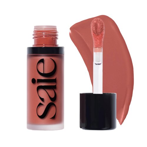 Saie Dew Liquid Blush - Hydrating Cream Blush Stick for a Natural Flush | Buildable & Blendable Formula - Cutie (.40 oz)