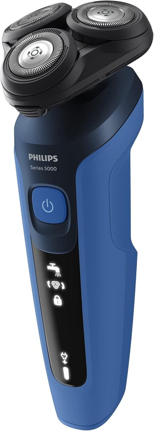 Philips Series 5000 Electric Shaver - Wet & Dry Technology for a Smooth Shave | Model S5466/17
