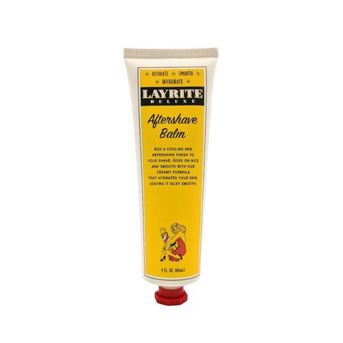 Layrite Deluxe Aftershave Balm - Soothing Formula for Irritated Skin | 4 oz