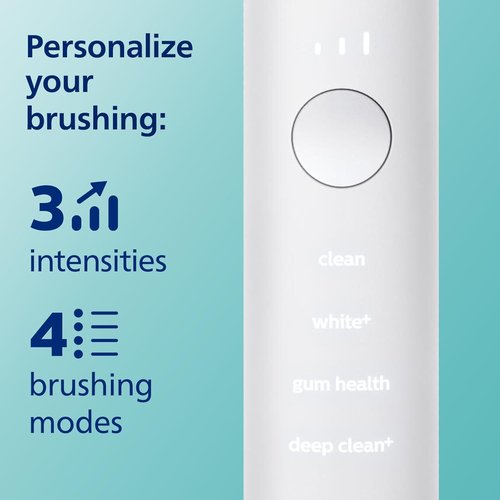 Philips Sonicare DiamondClean Electric Toothbrush Set - 2 Sonic Brushes with Travel Cases & A3 Heads | Black & Rose Gold