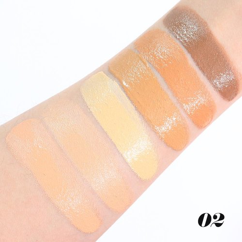 Evpct Full Coverage Cream Contour Palette - 6 Color Concealers with Brush for Mature Skin | Waterproof