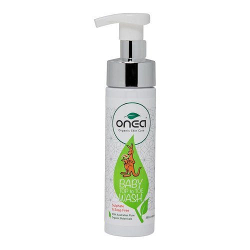 ONEA Baby Top To Toe Wash - Gentle Tear-Free Shampoo & Body Wash for Sensitive Skin - 6.8 oz
