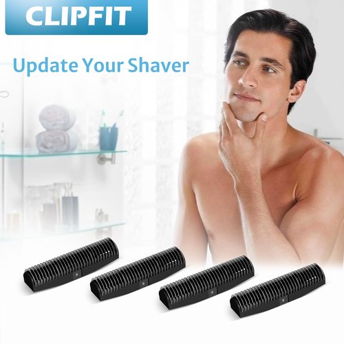 Andis Foil Shaver Replacement Blades - 4-Pack Compatible with TS1, TS2, Babyliss FXFS2 & Wahl 5 Star Vanish
