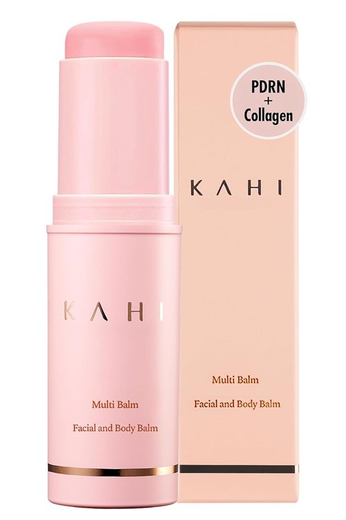 KAHI Wrinkle Bounce Multi Balm Stick - PDRN Collagen Hydrating Lip & Eye Cream | All-in-One Moisture Balm
