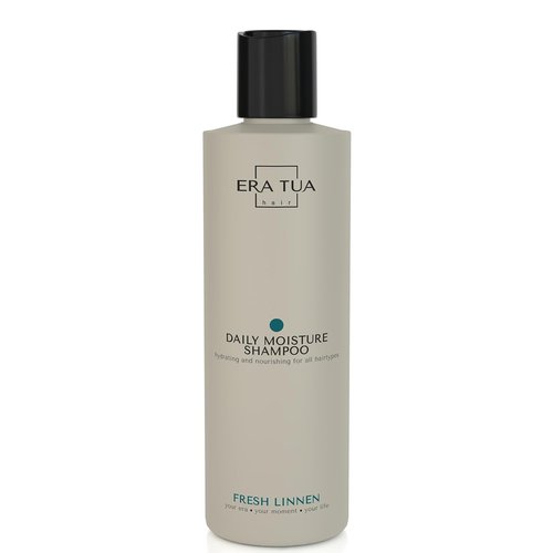 Fresh Linen Daily Moisture Shampoo - Moisture Repair for Dry, Damaged Hair | Bergamot, Jasmine & Rose Scent | 250 ml
