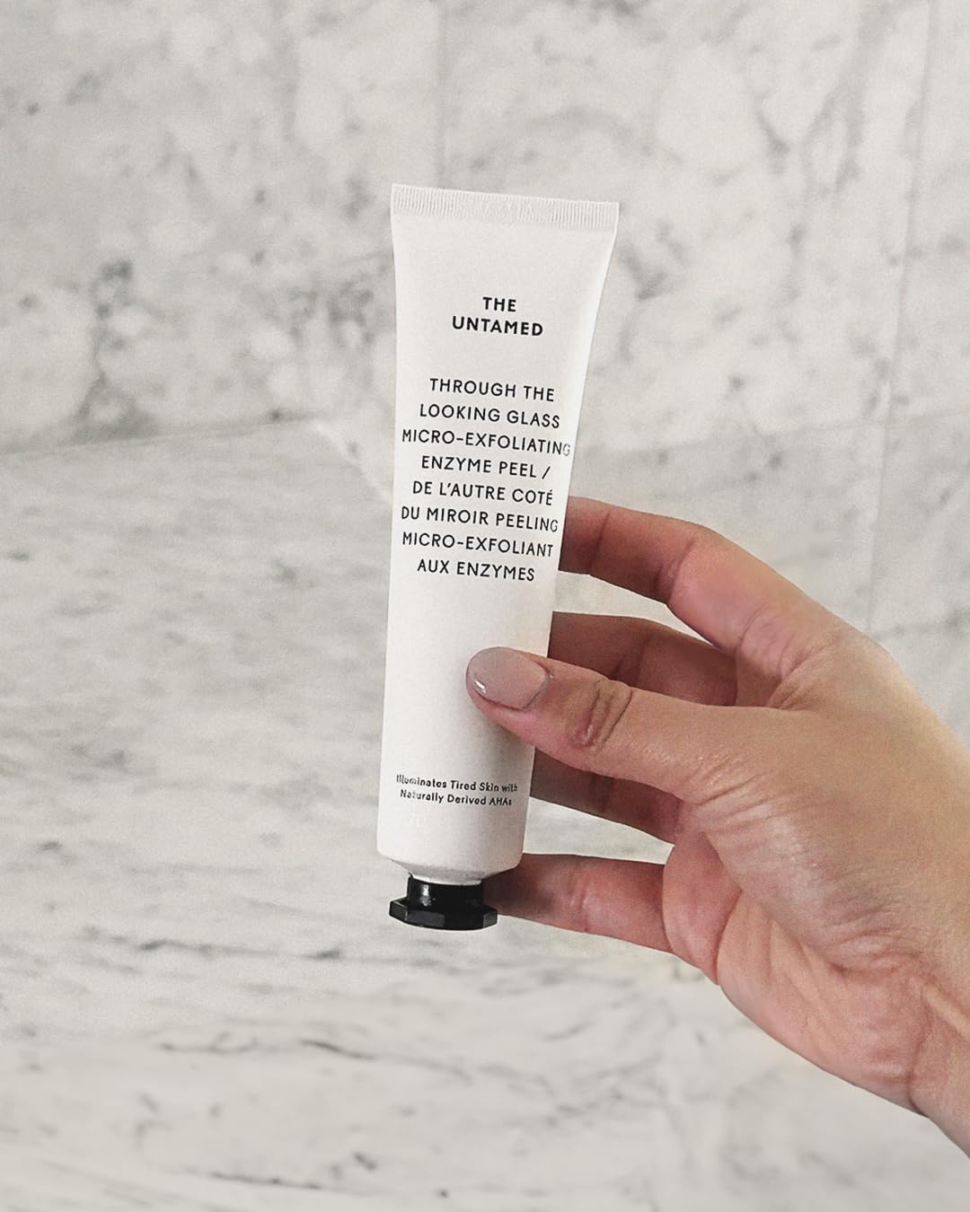 Untamed Micro-Exfoliating Enzyme Peel - Brighten, Smooth & Hydrate Skin - Glycolic & Lactic Acid - 2.4 fl oz
