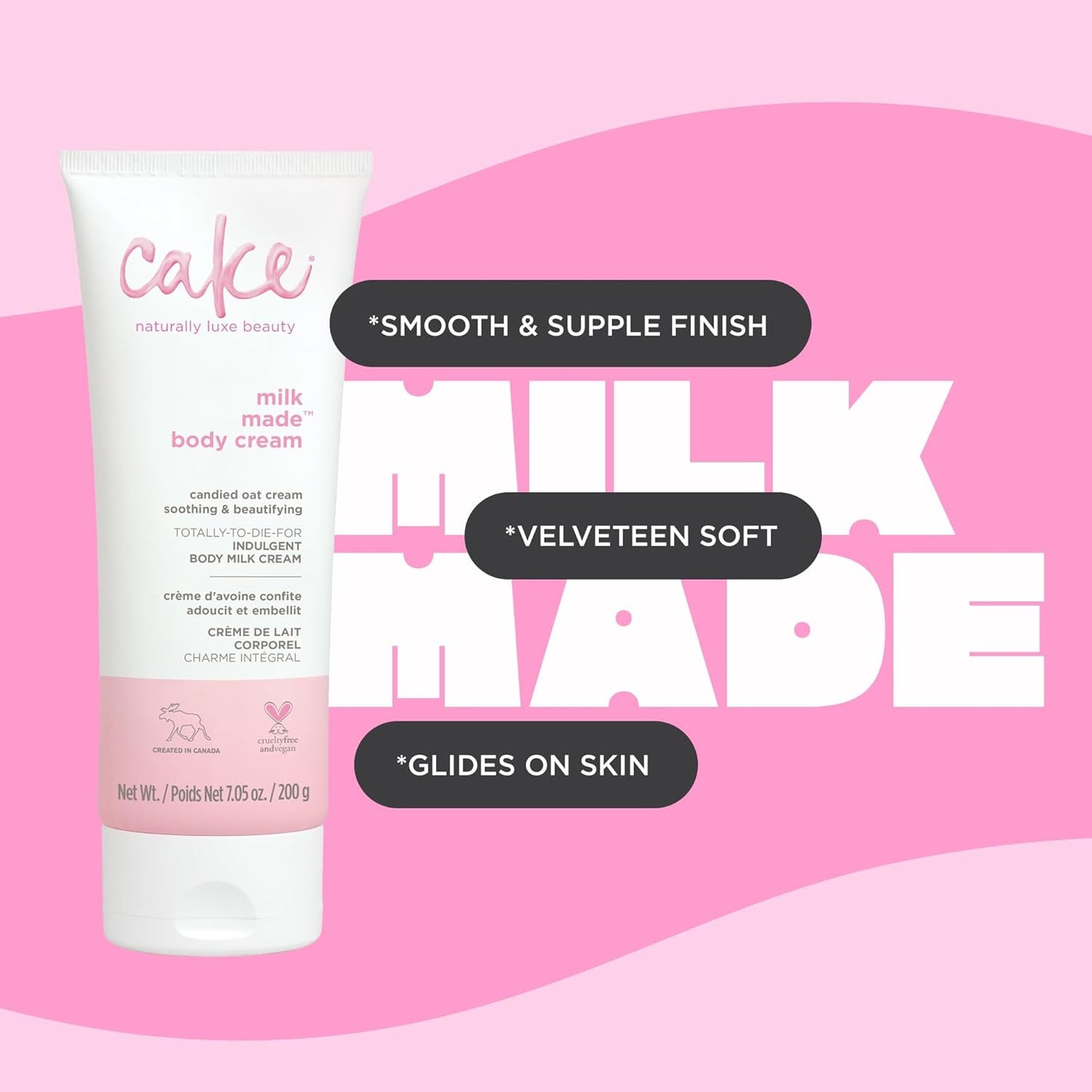 Cake Beauty Shea Butter Body Cream - Indulgent Lotion for Dry Skin | 7 Fl Oz