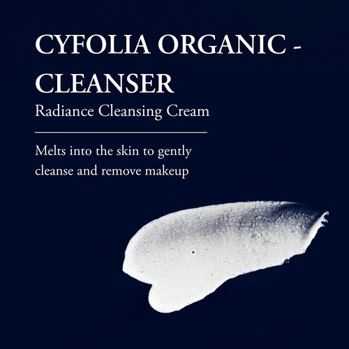 Phytomer Cyfolia Organic Cleansing Cream - All-Natural Facial Cleanser for Radiant Skin | 150 ml