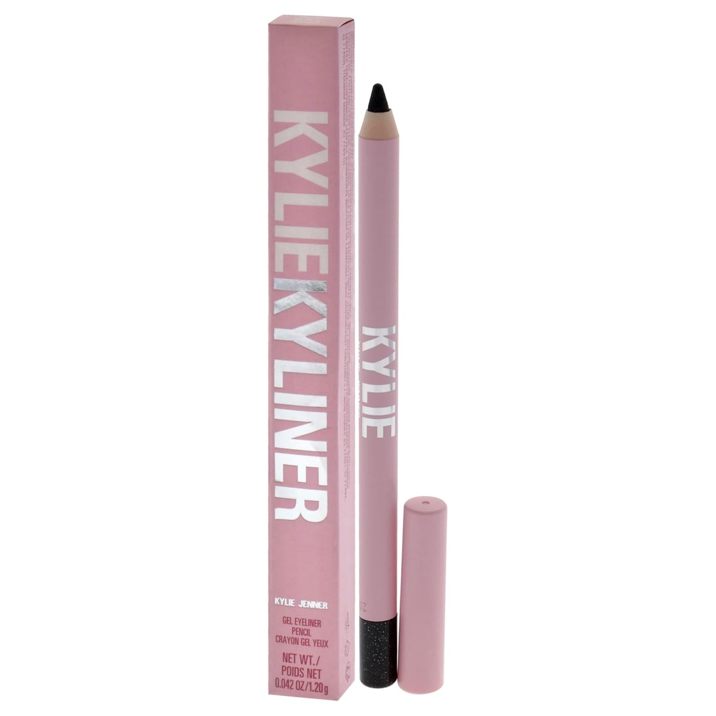 Kylie Cosmetics Gel Eyeliner Pencil - 009 Obsidian Black - Long-Lasting 0.04 oz Formula