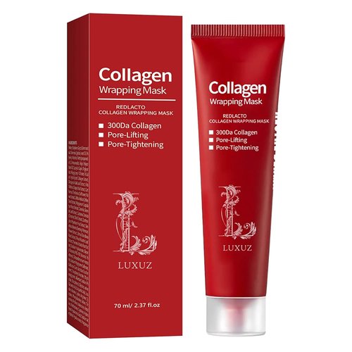 Luxuz Collagen Peel-Off Mask - Hydrating & Firming for Pore Tightening | 70ml Korean Glass Skin Glow