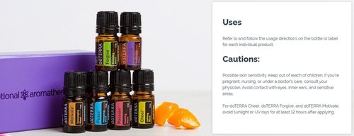 doTERRA - Emotional Aromatherapy System Kit - 6 Essential Oils for Wellness & Balance