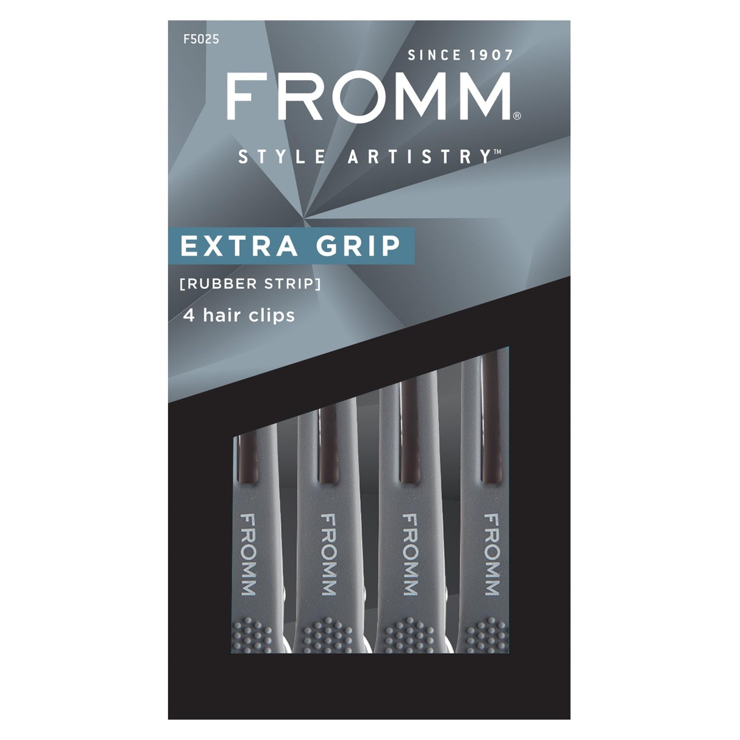 Fromm F5025 Extra Grip Rubberized Clip (Pack of 4)