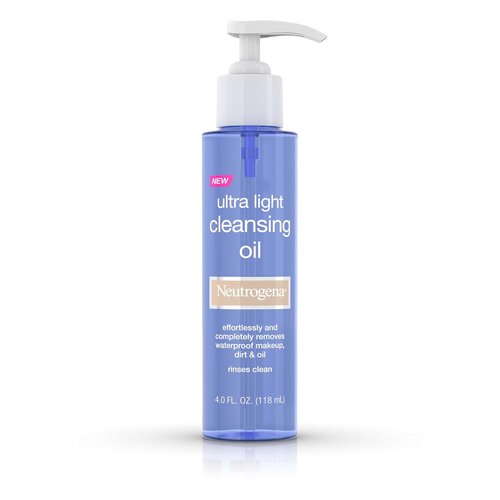 Neutrogena Ultra Light Facial Cleansing Oil - Non-Comedogenic Makeup Remover, 4 Fl. Oz