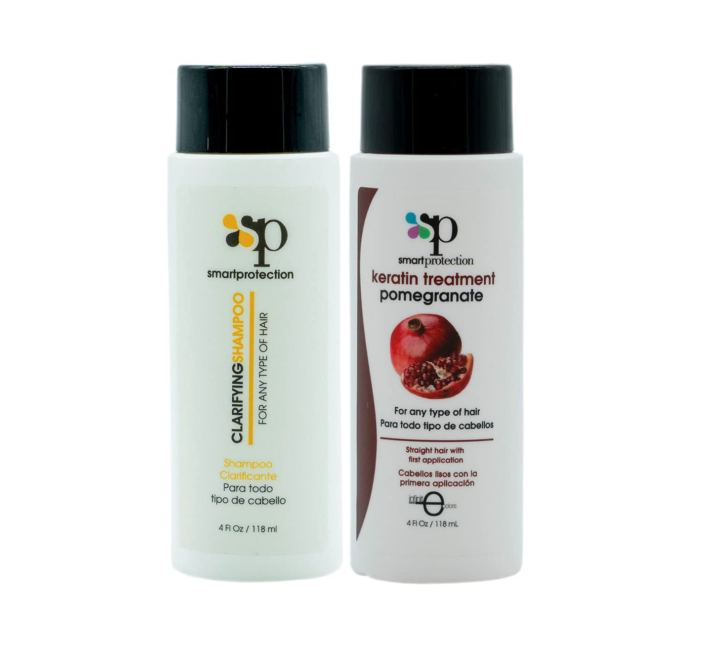 Skiennix Pomegranate Keratin Treatment - Medium Strength Anti-Frizz Hair Repair | 4oz for All Hair Types