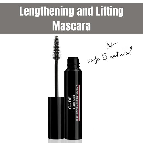 GA-DE Highlash Lengthening Mascara - Nourishing Formula for Volume & Lift - Black - 0.27 oz