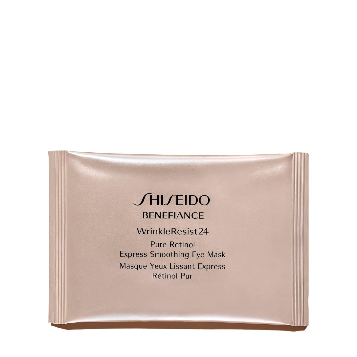Shiseido Benefiance WrinkleResist24 Eye Mask - Pure Retinol Smoothing Treatment | 12 Sets for Quick Wrinkle Reduction