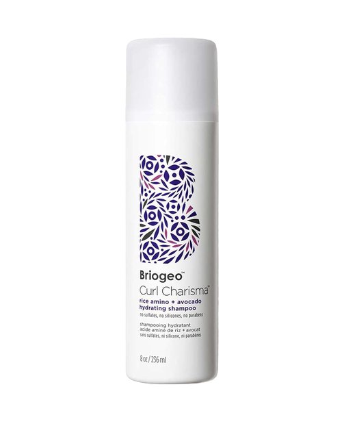 Briogeo Curl Charisma Shampoo - Hydrating Formula with Rice Amino & Avocado | Define & Moisturize Curly Hair | Sulfate-Free, Vegan