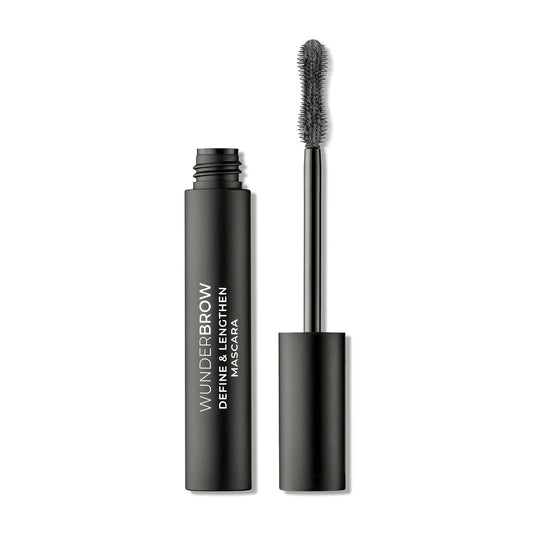 Wunderbrow Define & Lengthen Mascara - Long-Lasting, Water-Resistant & Smudge-Proof, Vegan Formula