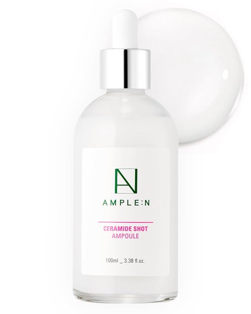 AMPLE:N Ceramide Shot Ampoule - Hydrating Anti-Aging Serum for Deep Moisturization - 3.38 fl. oz.