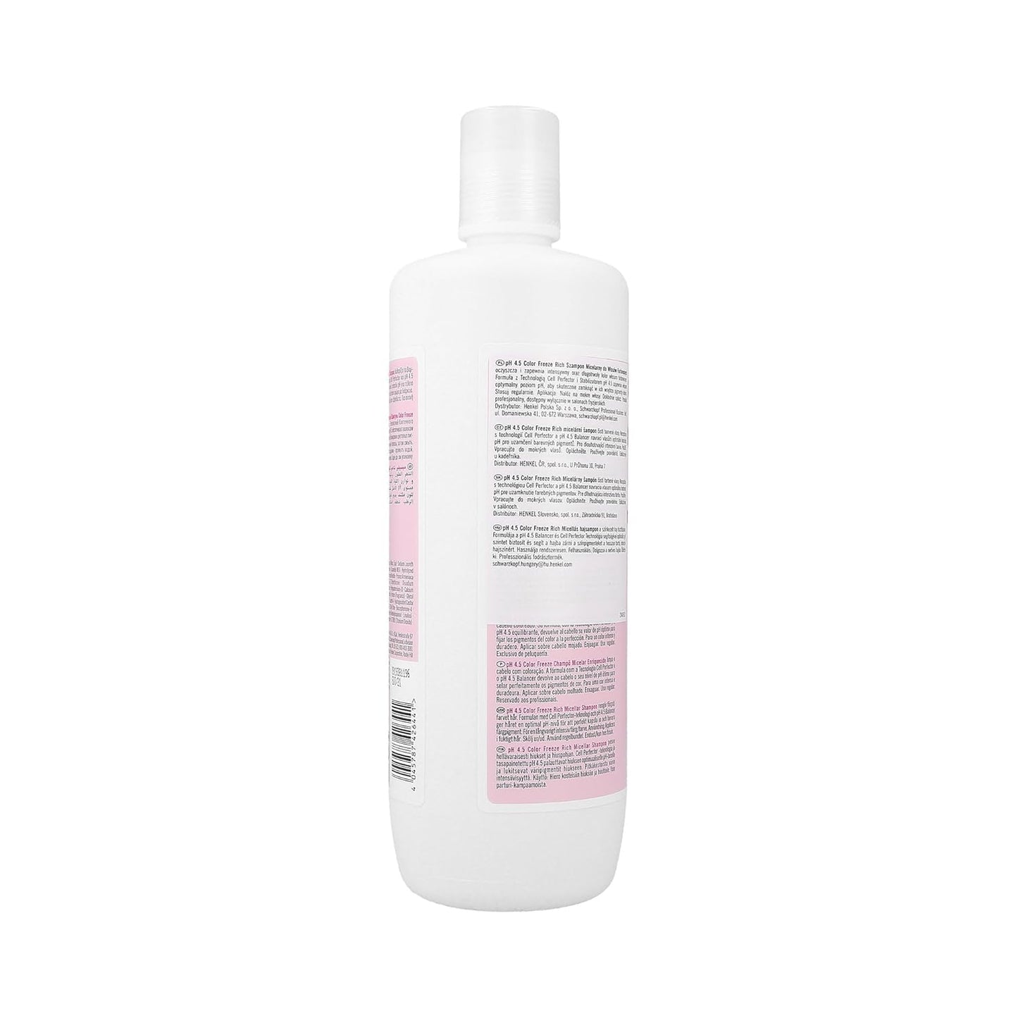 Schwarzkopf Professional Bonacure Color Freeze Shampoo - Rich Micellar Formula, 33.8 Fl Oz