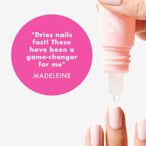 Olive & June Quick Drying Polish Drops - Touch-Dry in 80 Seconds | Easy One-Handed Application | Vegan & Cruelty-Free