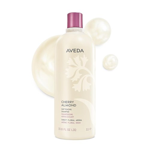 Aveda Cherry Almond Softening Shampoo - Adds Shine & Softness for Normal to Dry Hair | 97% Naturally Derived | Silicone-Free