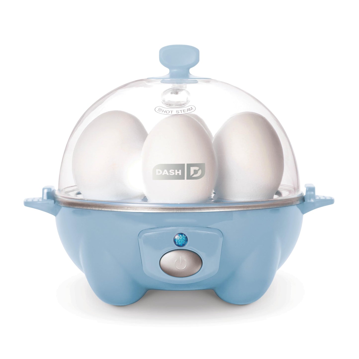 Dash Rapid Egg Cooker - Boiler, Poacher & Steamer - Includes Measuring & Recipe Guide - Dishwasher Safe - Holds 7 Eggs, Black