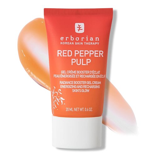 Erborian Red Pepper Pulp Hydrating Gel - Energizing Facial Moisturizer for Bright, Refreshed Skin - Korean Skin Therapy