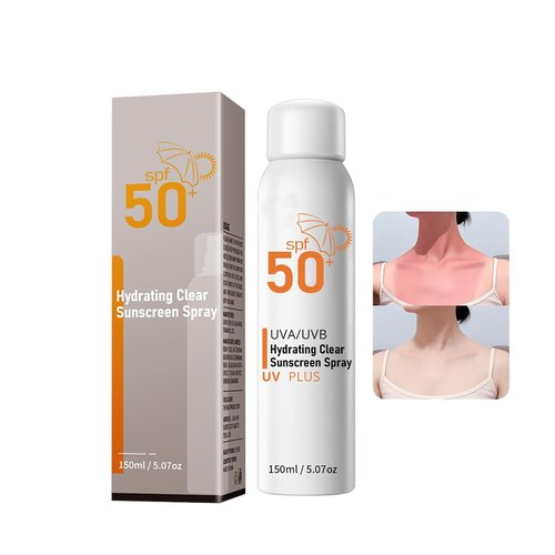 Reef Safe Sunscreen Spray SPF 50+ | Broad Spectrum UVA/UVB Protection | 5.07oz Travel Size