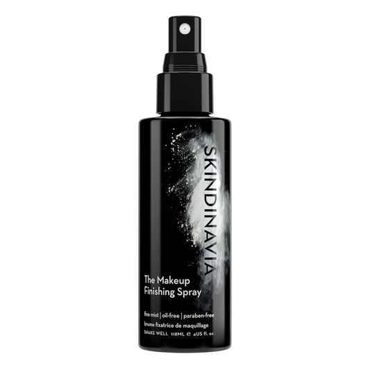 Skindinavia Makeup Finishing Spray - Long-Lasting All-Day Wear, Heat-Resistant & Waterproof, 4 Oz