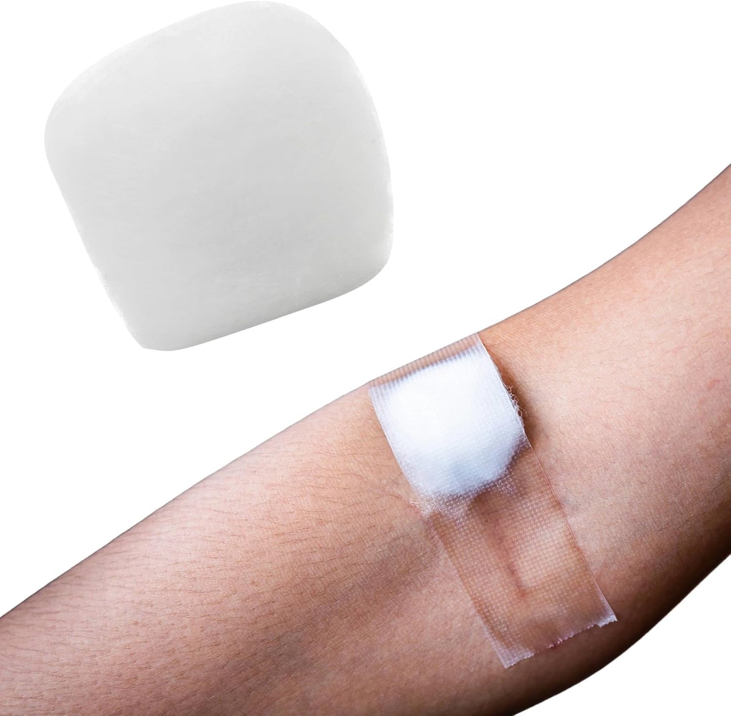 Medium Cotton Balls [Pack of 4000] Non-Sterile Absorbent 100% Cotton Prepping Balls for Make-Up, Nail Polish Removal, Applying Oil Lotion or Powder, Crafts