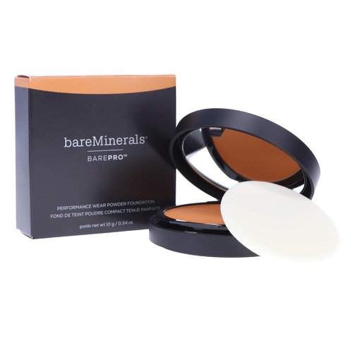 bareMinerals Barepro Powder Foundation - Long-Lasting Performance, Sable Shade, 0.34 Ounce